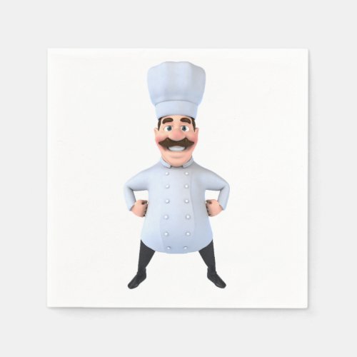 Chef Paper Napkins