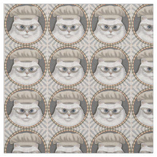 Chef Persian Cat Fabric