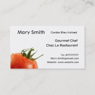 Chef / Personal Chef / Cook business cards