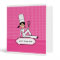 Chef Personaliized Recipe Binder with Illustration