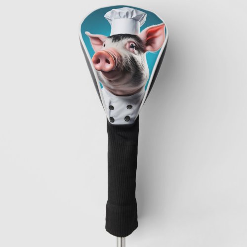 Chef Pig Golf Head Cover