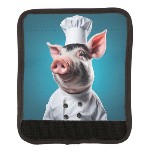 Chef Pig Luggage Handle Wrap
