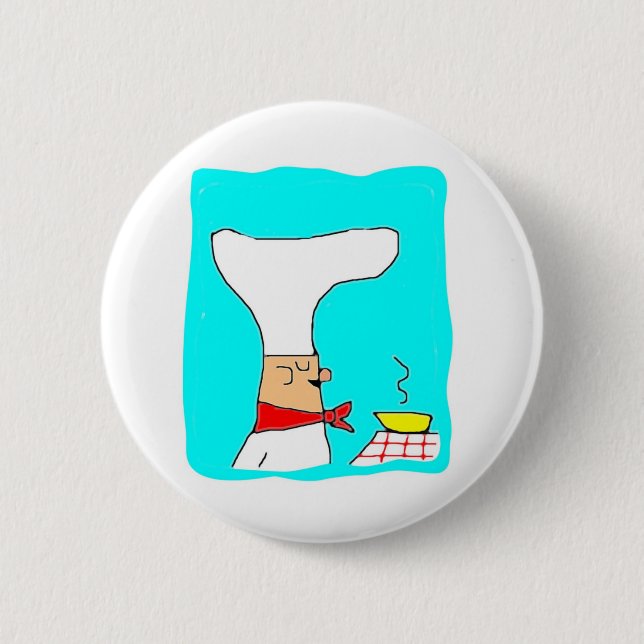 chef pinback button (Front)