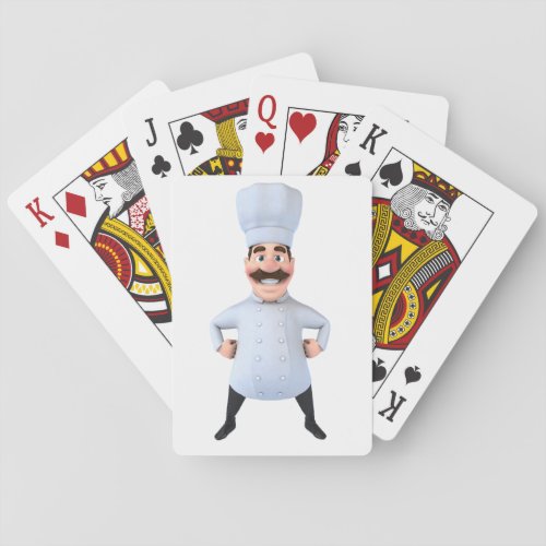 Chef Playing Cards