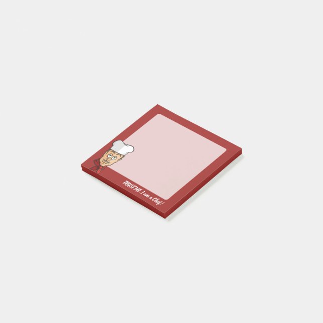 Chef Post-it Notes (Angled)