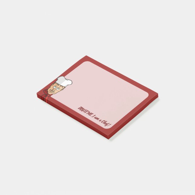 Chef Post-it Notes (Angled)