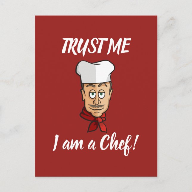Chef Postcard (Front)