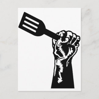 Chef Power Postcard