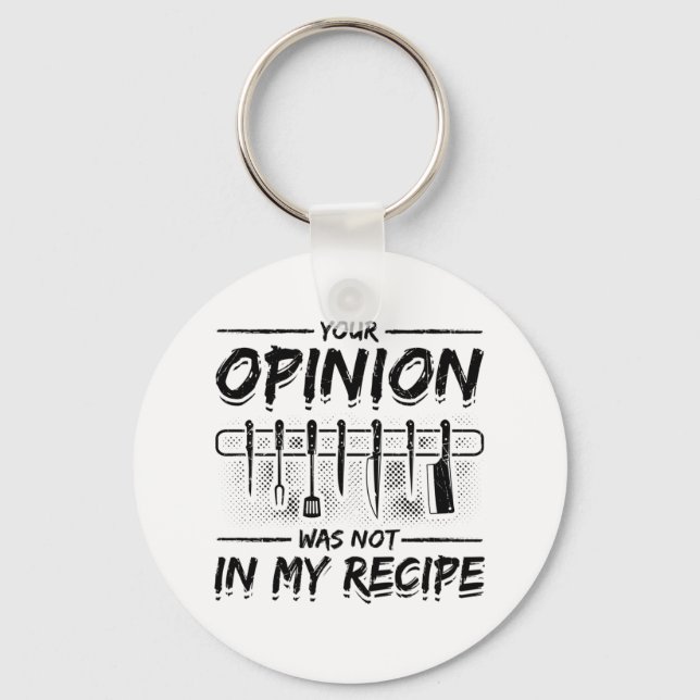 Chef Profession | Cooking Kitchen Chef Gift Ideas Keychain (Front)