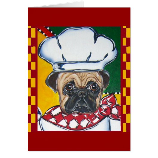 Chef Pug Cards (Front)