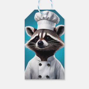Chef Raccoon Gift Tags