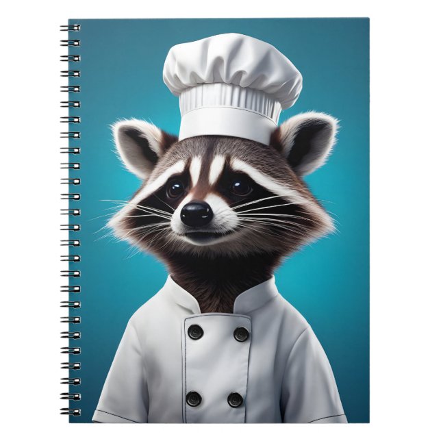 Chef Raccoon Notebook (Front)