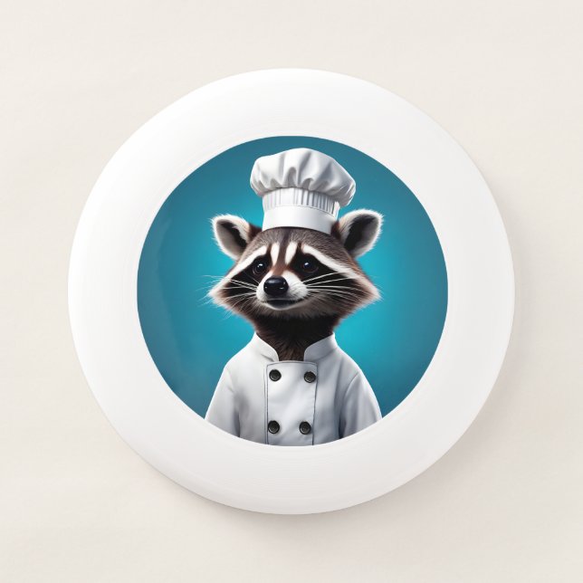 Chef Raccoon Wham-O Frisbee (Front)
