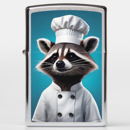 Chef Raccoon Zippo Lighter