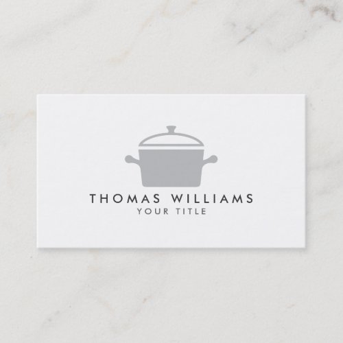 chef restaurant or catering professional profile business card