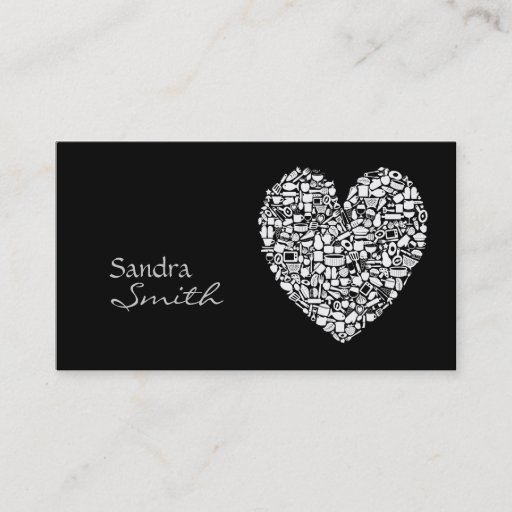 Customizable Chef Restaurant Owner/Manager Business Card