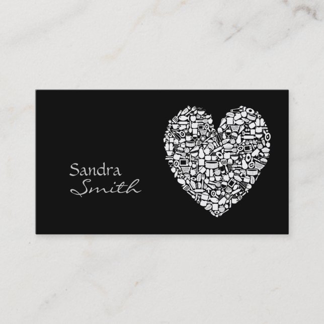 Chef Restaurant Owner/Manager Business Card (Front)