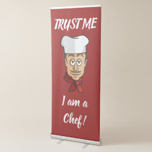 Chef Retractable Banner