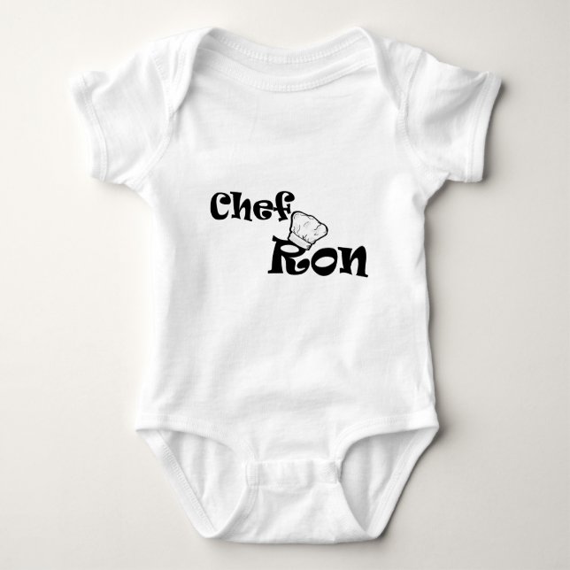Chef Ron Baby Bodysuit (Front)