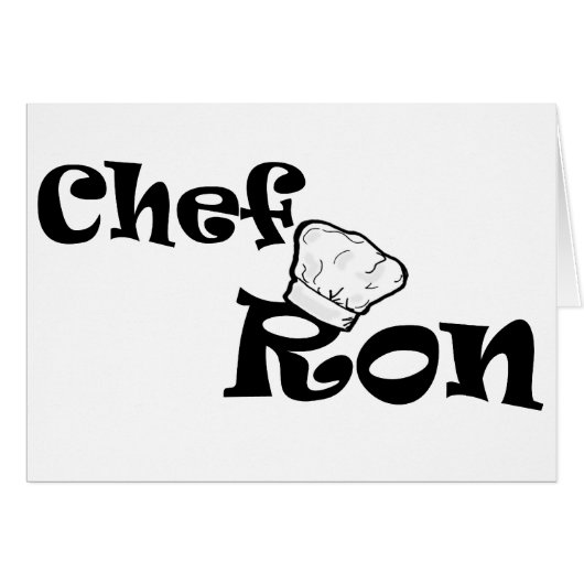 Chef Ron Cards (Front Horizontal)