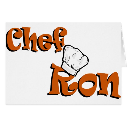 Chef Ron Cards (Front Horizontal)