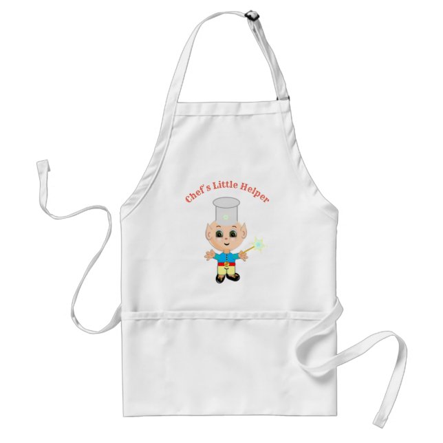 Chef´s Little Helper Adult Apron (Front)