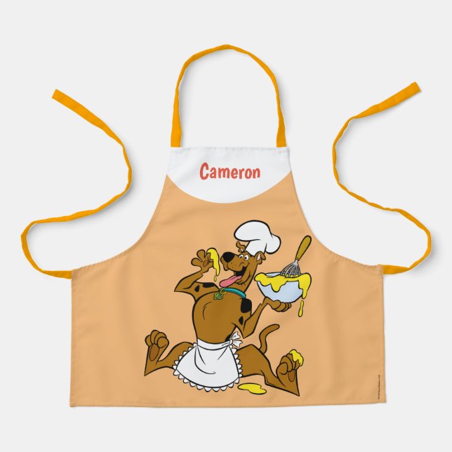Chef Scooby-Doo Thanksgiving Apron (Front)