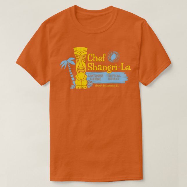 Chef ShangriLa  T-Shirt (Design Front)