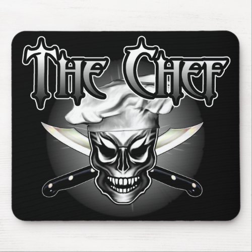 Chef Skull 1 Mouse Pad