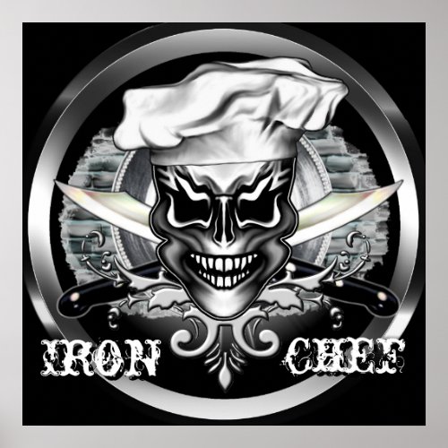 Chef Skull 1 Poster