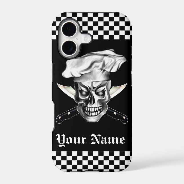 Chef Skull 3.1 Iphone Case (Back)