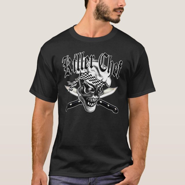 Chef Skull 5 T-Shirt (Front)