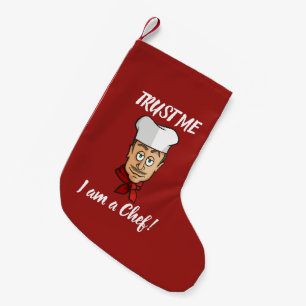 Chef Small Christmas Stocking