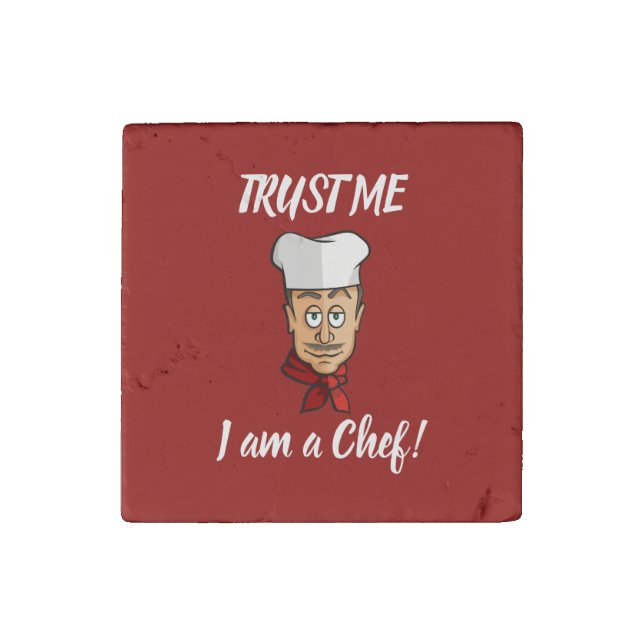 Chef Stone Magnet (Front)