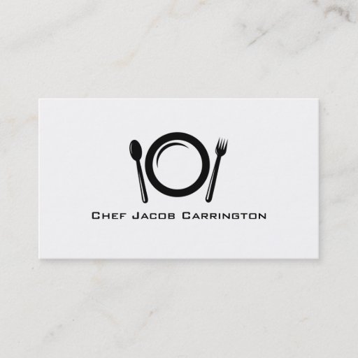 Customizable Chef Template 241 Business Card