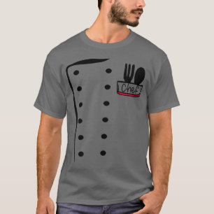 chef uniform funny cook costume 49  T-Shirt