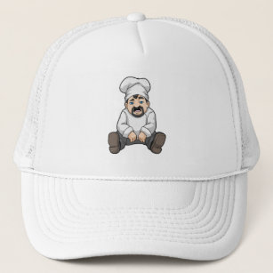 Chef with Chefs hat & Beard