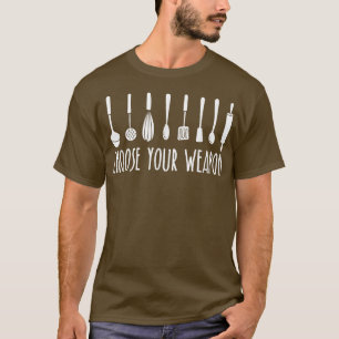 Chef With Cooking Utensils For The Kitchen T-Shirt