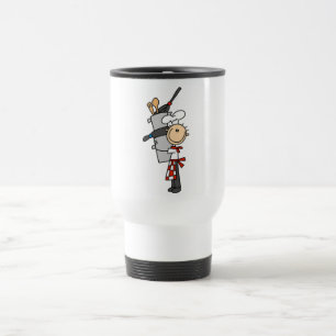 Chef with Pots and Pans Tshirts and Gifts Travel Mug