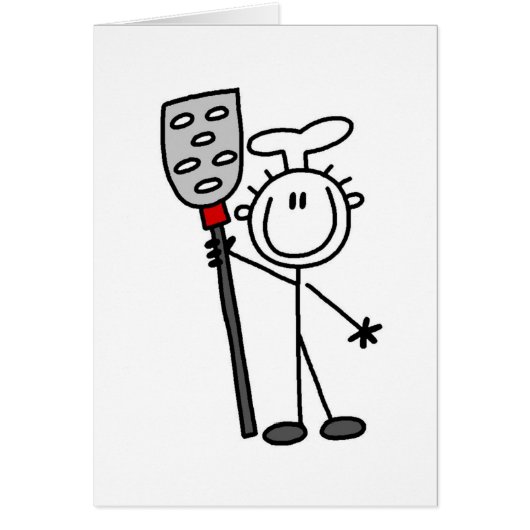 Chef with Spatula Cards (Front)