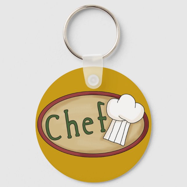 chef_word_art keychain (Front)