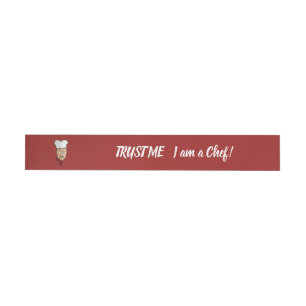 Chef Wrap Around Address Label