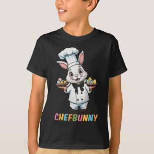Chefbunny Cook Hare Funny Easter Day Men Women Eas T-Shirt
