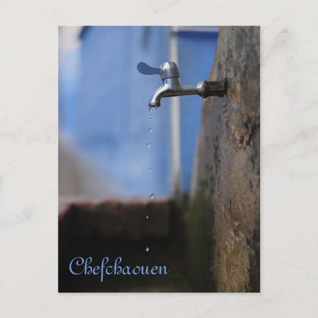 Chefchaouen, Morocco. Postcard (Front)