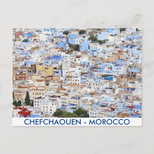 Chefchaouen Morocco Postcard