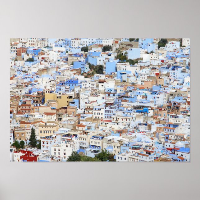 Chefchaouen, Morocco Poster (Front)