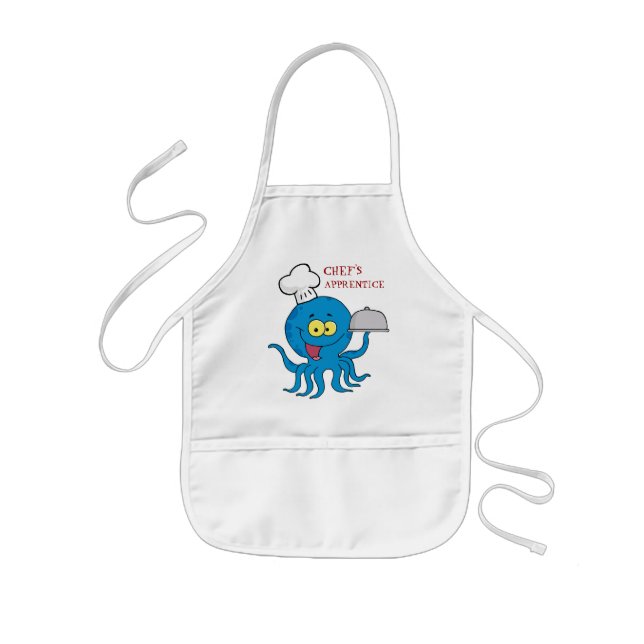 chef's apprentice apron. kids' apron (Front)