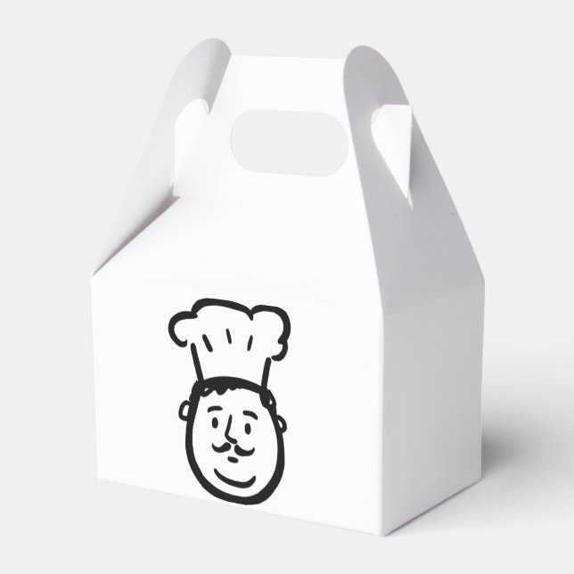 Chef's Delight Favor Box (Back Side)