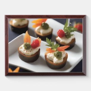 Chef's Deluxe Award Plaque