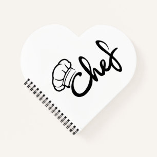 Chef's Elegance Apron Design Notebook